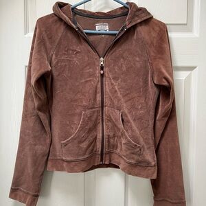 Lululemon Brown Zip-Up Hoodie